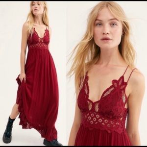 Free People Adella Maxi Slip Dress - NWT